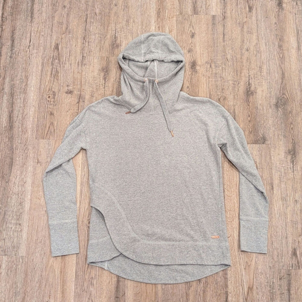 Sweaty Betty Fleece Luxe Invigorate Hoodie Size Medium Gray